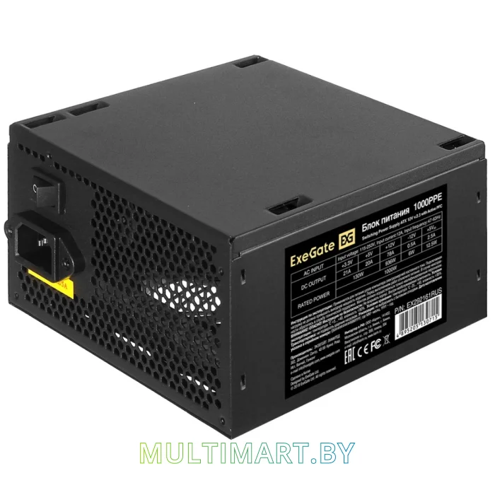 Блок питания ExeGate 1000PPE 1000W (EX292161RUS)